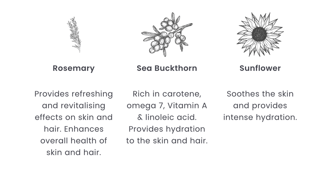 Hair and Scalp Oil Ingredients